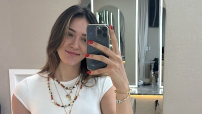 Güzel voleybolcu Zehra Güneş tatilde! Dantel elbisesiyle verdiği pozlar çok beğenildi