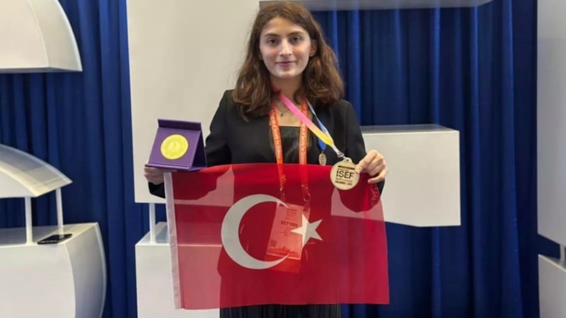 Türk öğrenci ABD'deki bilim ve mühendislik yarışmasında dünya 4'üncüsü oldu