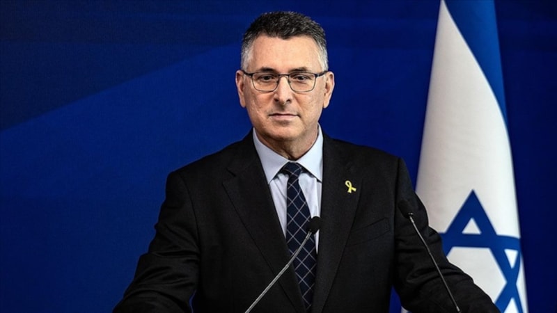 İsrail Dışişleri Bakanı Saar'dan Macron'a: Filistin'i topraklarında kurabilirsin