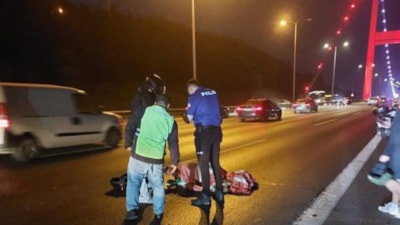 TEM Otoyolu'nda motosiklet otomobile arkadan çarptı: 1 ölü