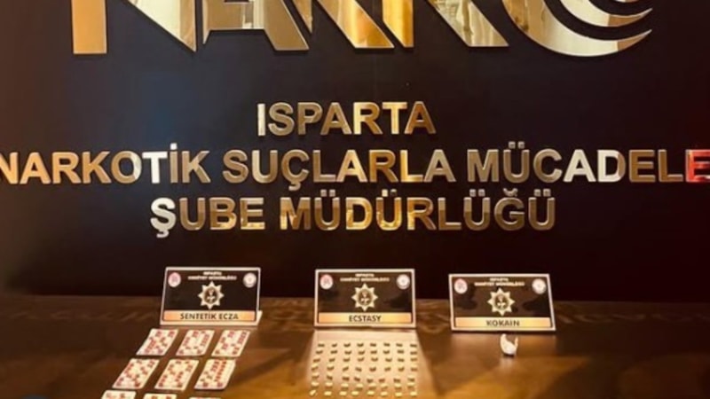 Isparta'da uyuşturucu operasyonlarında 1 kişi tutuklandı