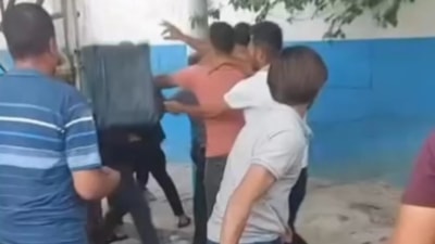 Şanlıurfa'da pazarcı ve müşteri arasında kavga