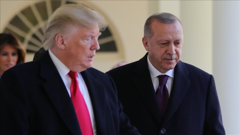 Cumhurbaşkanı Erdoğan ile ABD Başkanı Trump görüştü
