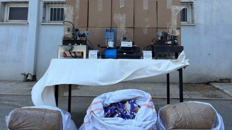 Aydın'da kaçak sigara operasyonu