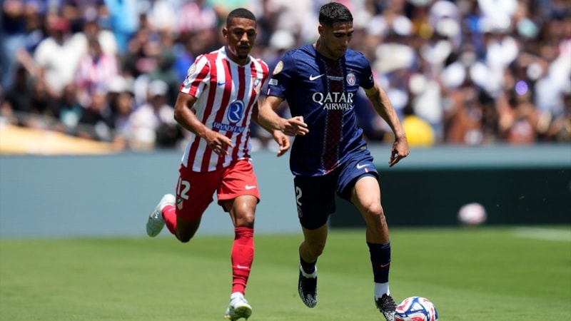 PSG, Kulüpler Dünya Kupası'nda Atletico Madrid'i 4 golle geçti