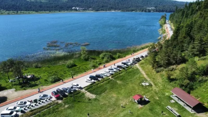 Bolu Abant'ta mangal yakmak yasaklandı