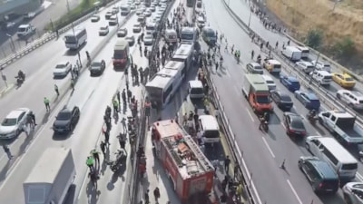 Küçükçekmece'deki ölümlü metrobüs kazasına ilişkin davanın duruşması görüldü