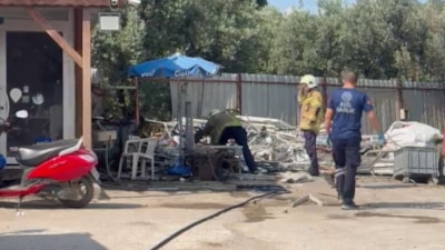 Bursa'da LPG tankı patladı: 1 yaralı