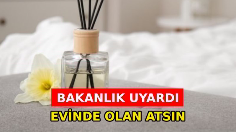 Türkiye’deki ünlü markanın oda parfümü yasaklandı: İşte sebebi