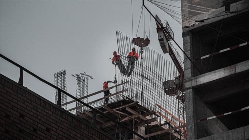 İnşaat üretim endeksi nisanda yıllık yüzde 9,5 arttı