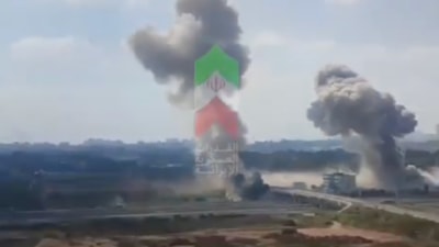 İran füzeleri, İsrail askeri istihbarat ve Mossad lojistik birimi AMAN'a isabet etti