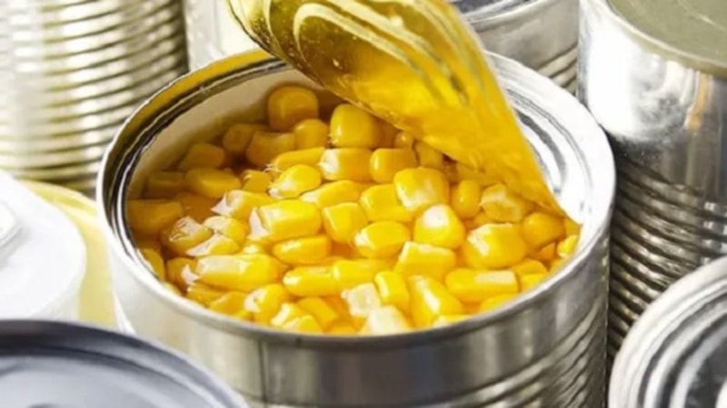 Cam kırıkları tespit edildi! Konserve mısırlar raflardan kalkıyor