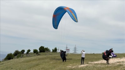 Yamaç paraşütüyle Kahramanmaraş'tan Şanlıurfa'ya 238 kilometrelik muhteşem uçuş