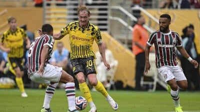 Fluminense - Borussia Dortmund maçında gol sesi yok