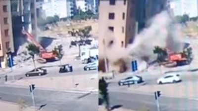 Kahramanmaraş'ta enkaz altında kalan iş makinesi operatörü hayatını kaybetti