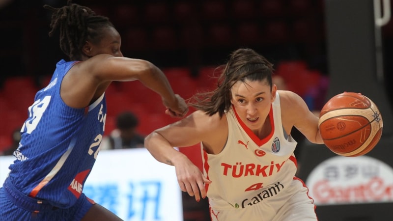 A Milli Kadın Basketbol Takımı, Fransa'ya yenildi