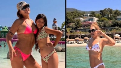 Kilo veren Demet Akalın bikinili paylaşım yaptı! Videoyu gören yorum yaptı