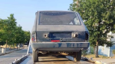 Edirne'de plakasız otomobille trafiğe çıkan sürücüye 18 bin lira ceza