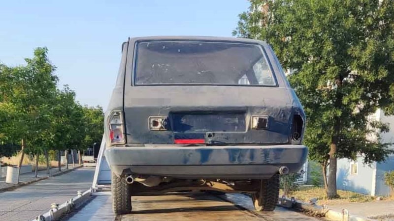 Edirne'de plakasız otomobille trafiğe çıkan sürücüye 18 bin lira ceza