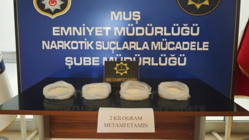 Muş’ta uyuşturucu operasyonu düzenlendi