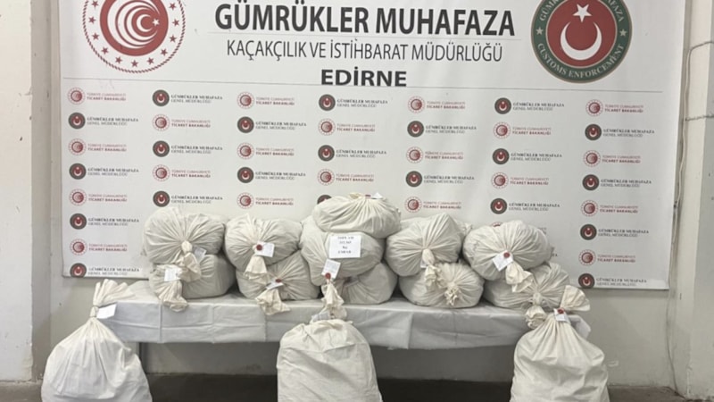 Kapıkule'de 212 kilo uyuşturucu ele geçirildi