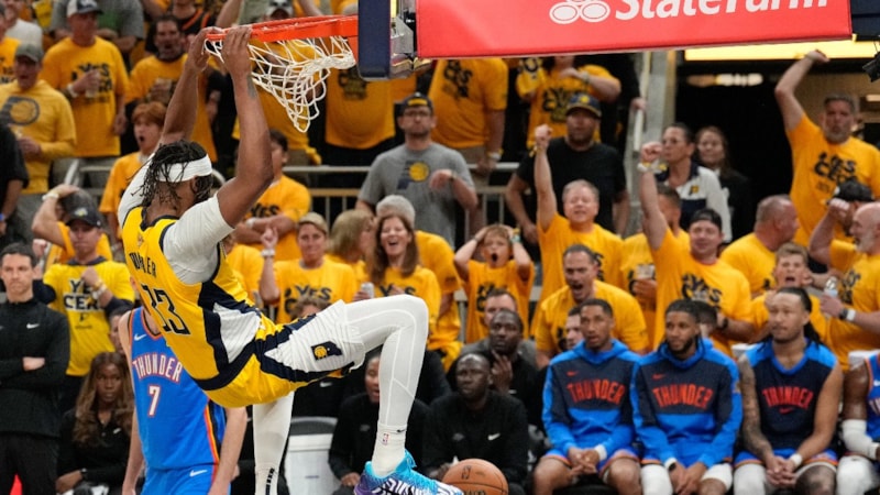 Oklahoma City Thunder'ı yenen Indiana Pacers, seride durumu 3-3'e getirdi