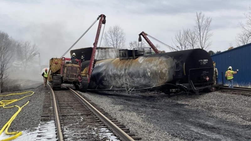 ABD'de, kimyasal sızıntıdan etkilenen East Palestine için sağlık programı başlatıldı