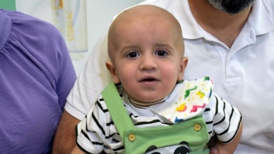 Lübnanlı hasta bebek, Türkiye'de sağlığına kavuştu