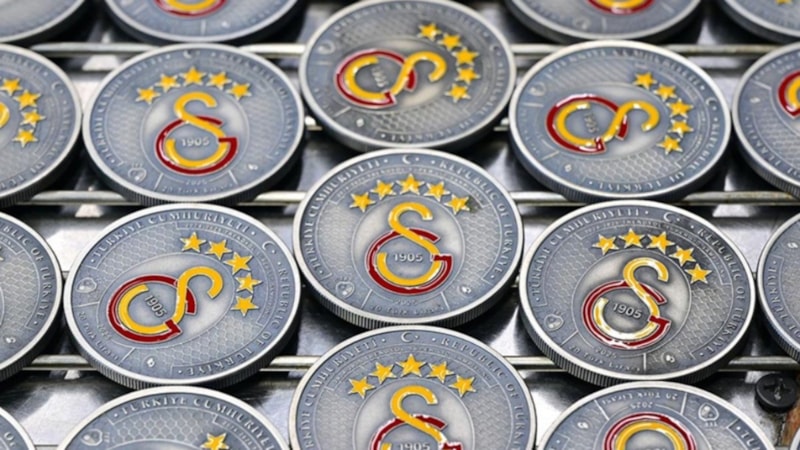 Koleksiyonerler dikkat: Galatasaray'a özel para basılıyor! İşte fiyatı ve adet sayısı