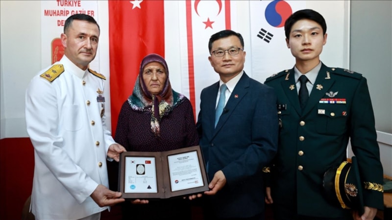 Kore şehidinin künyesi, 74 yıl sonra ailesine teslim edildi