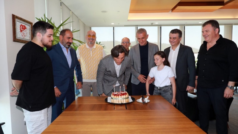 Vincenzo Montella'nın doğum günü kutlandı