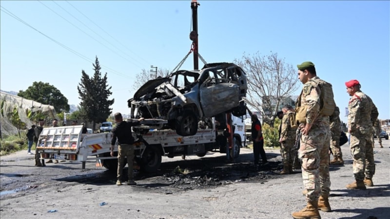 İsrail'in Lübnan'ın güneyinde İHA saldırısında 1 kişi hayatını kaybetti