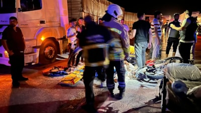 Mardin'de tır ile çarpışan motosikletteki 1 kişi öldü