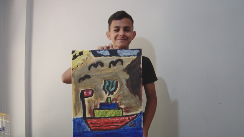 Gazze'de ağır yaralanan 12 yaşındaki Ameer'in Türkiye yolculuğu