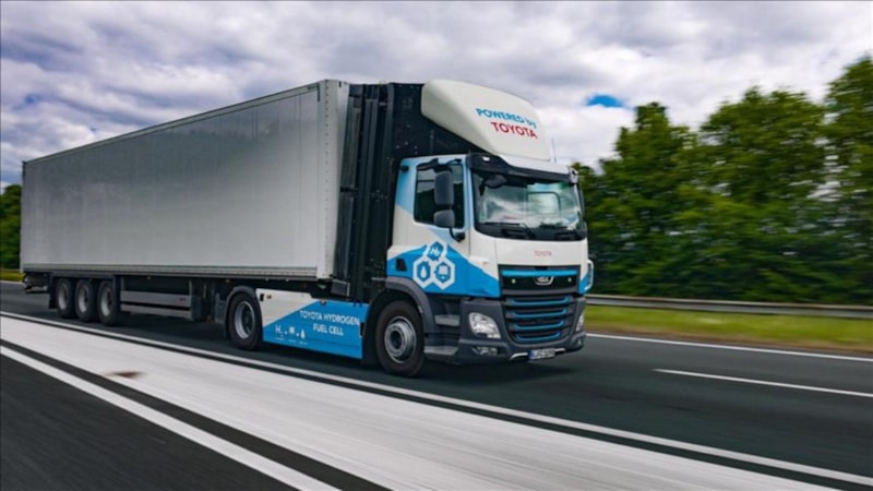 Toyota, hidrojen yakıt hücrelerini ağır araçlara getirdi