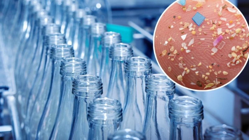 Cam şişeler plastik şişelere göre 50 kat daha fazla mikroplastik içeriyor