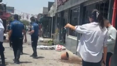 Şırnak'ta cinayet işlenen lokantaya saldırı