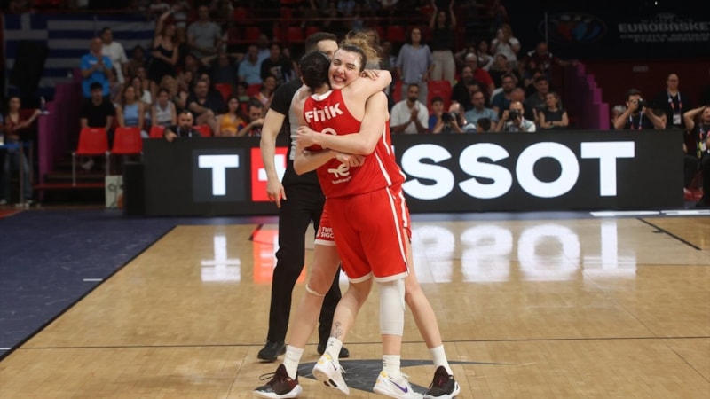 A Milli Kadın Basketbol Takımı, Avrupa Şampiyonası'nda parlıyor