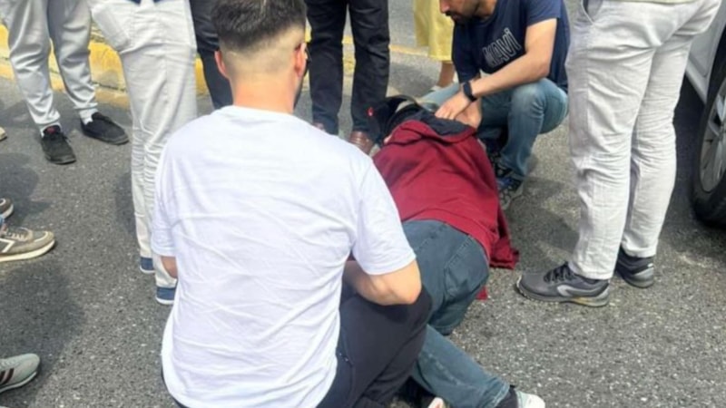 Sakarya’daki kazada otomobil ile motosiklet çarpıştı