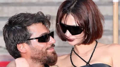 Can Yaman yeni sevgilisi Sara Bluma ile kırmızı halıda yürüdü! Pozları gündem oldu