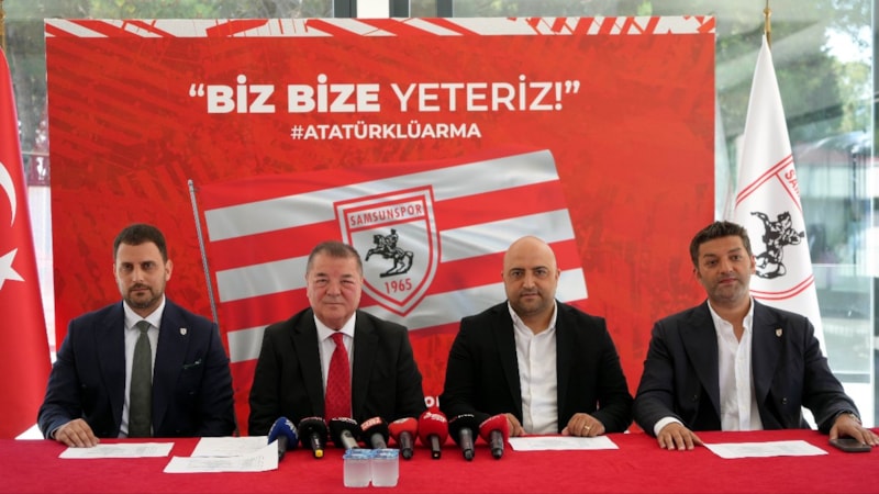 Samsunspor Yönetim Kurulu'nda görev dağılımı yapıldı
