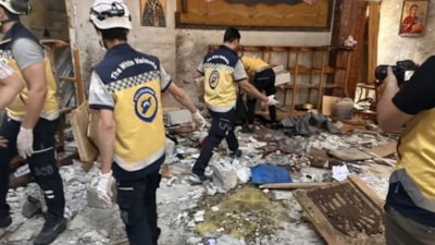 Suriye: Şam'daki kiliseye saldıran PKK'ydı