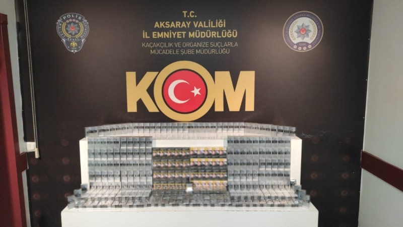 Aksaray KOM'dan 5 ayrı operasyon: 8 gözaltı