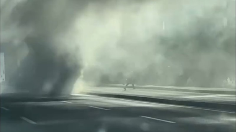 Ankara'da öğrenci taşıyan otobüste yangın