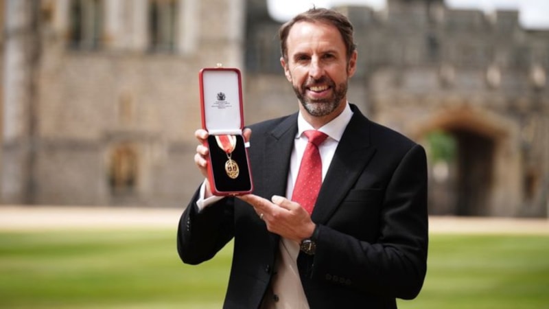 Gareth Southgate'e 'şövalyelik' ünvanı