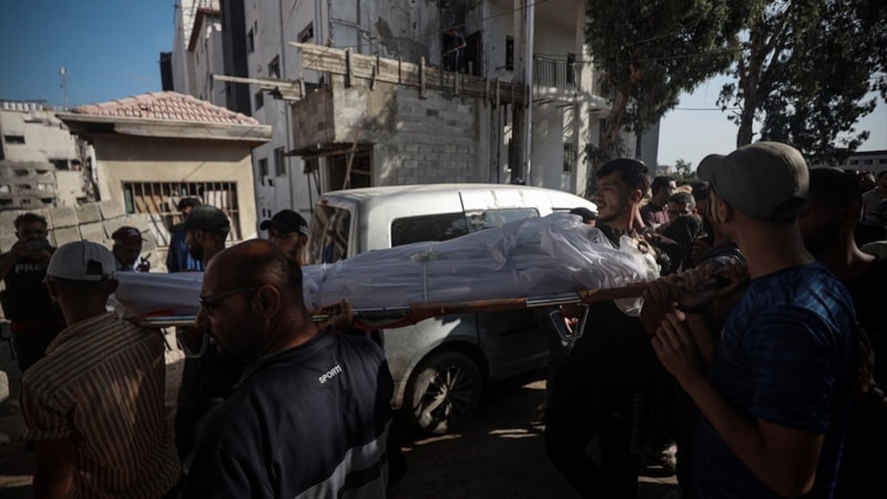 Gazze'de can kaybı 56 bin 259'a yükseldi