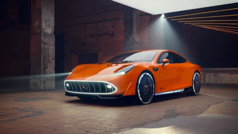 1340 beygirlik elektrikli konsept: Mercedes-AMG GT XX