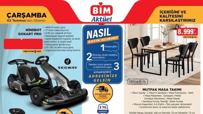 Tutkunlarına müjde! 2 Temmuz’da BİM’e Gokart Pro geliyor: İşte fiyatı