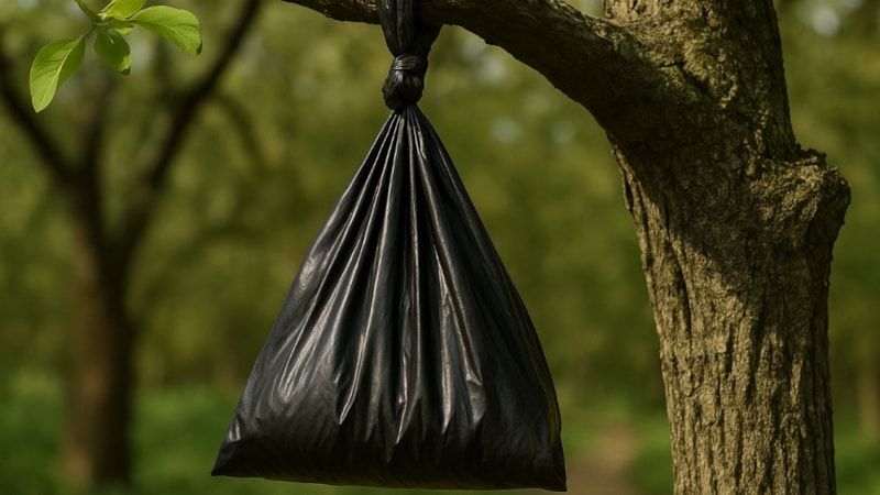 Ağaçlara siyah poşet asmak bakın ne anlama geliyormuş…