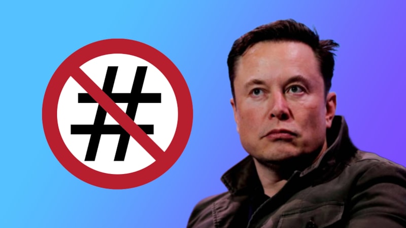 Elon Musk'tan X kararı: Hashtag kullanımını yasaklanıyor